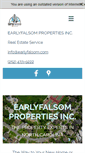 Mobile Screenshot of earlyfalsom.com